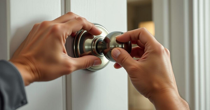 Troca de maçaneta simples e eficiente para sua casa Troca de maçaneta simples e eficiente para sua casa