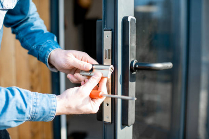 Fechaduras para Porta de Vidro Aeroporto - Fechadura para Porta de Correr